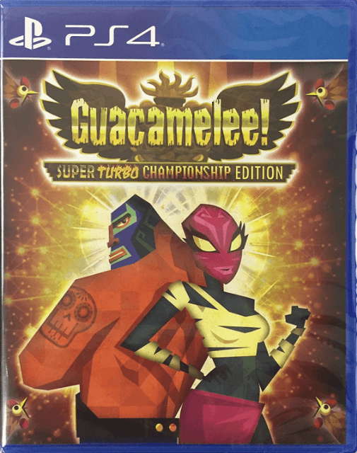 Guacamelee Super Turbo Championship Edition box art for Playstation 4